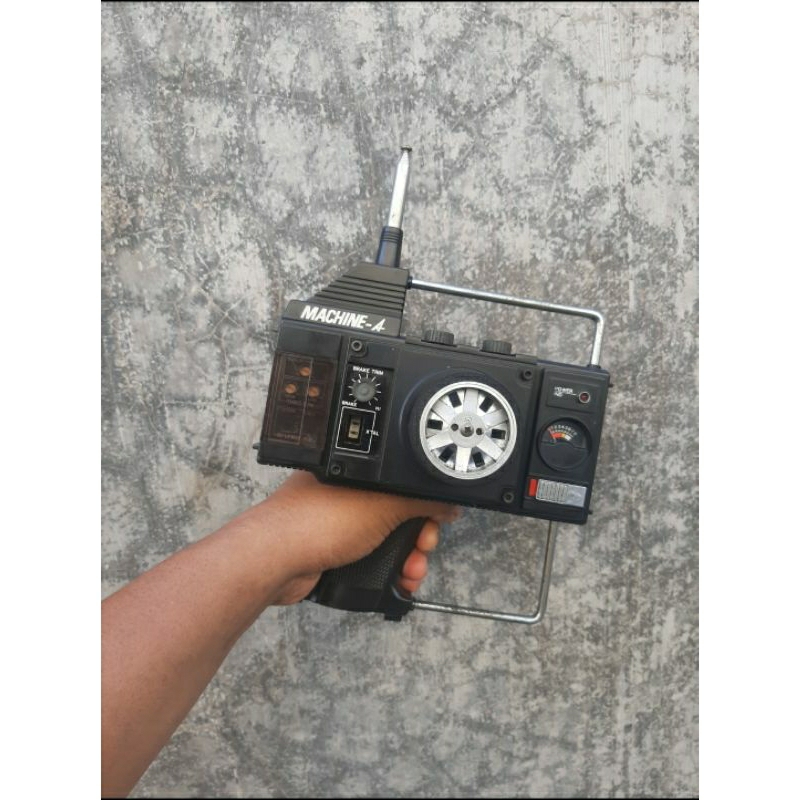 REMOT RC SANWA MACHINE-A 2ND UNTESTED MINUS TUTUP BATERAI BAHAN RESTORASI