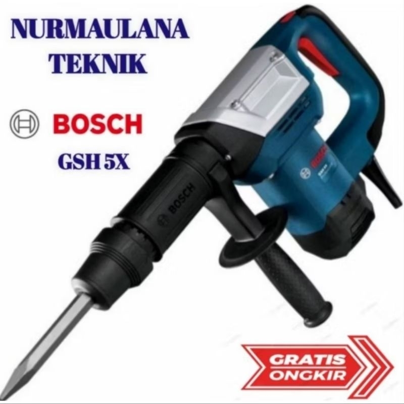 Mesin Bobok Beton Bosch GSH 5X Demolition Jack Hammer Originall