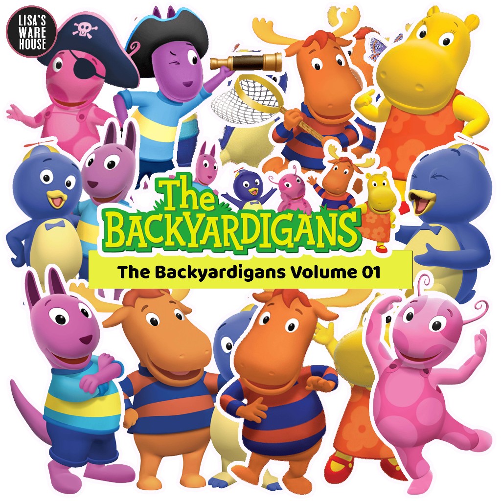 Sticker Backyardigans Volume 01