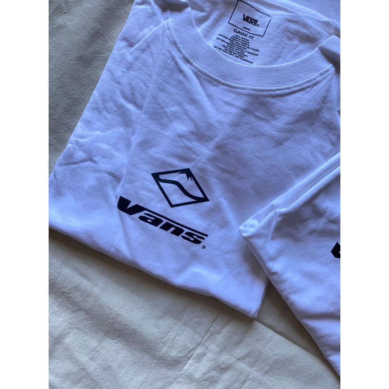 T-SHIRT VANS BASIC 90’S WHITE LOGO LIMITED STOCK