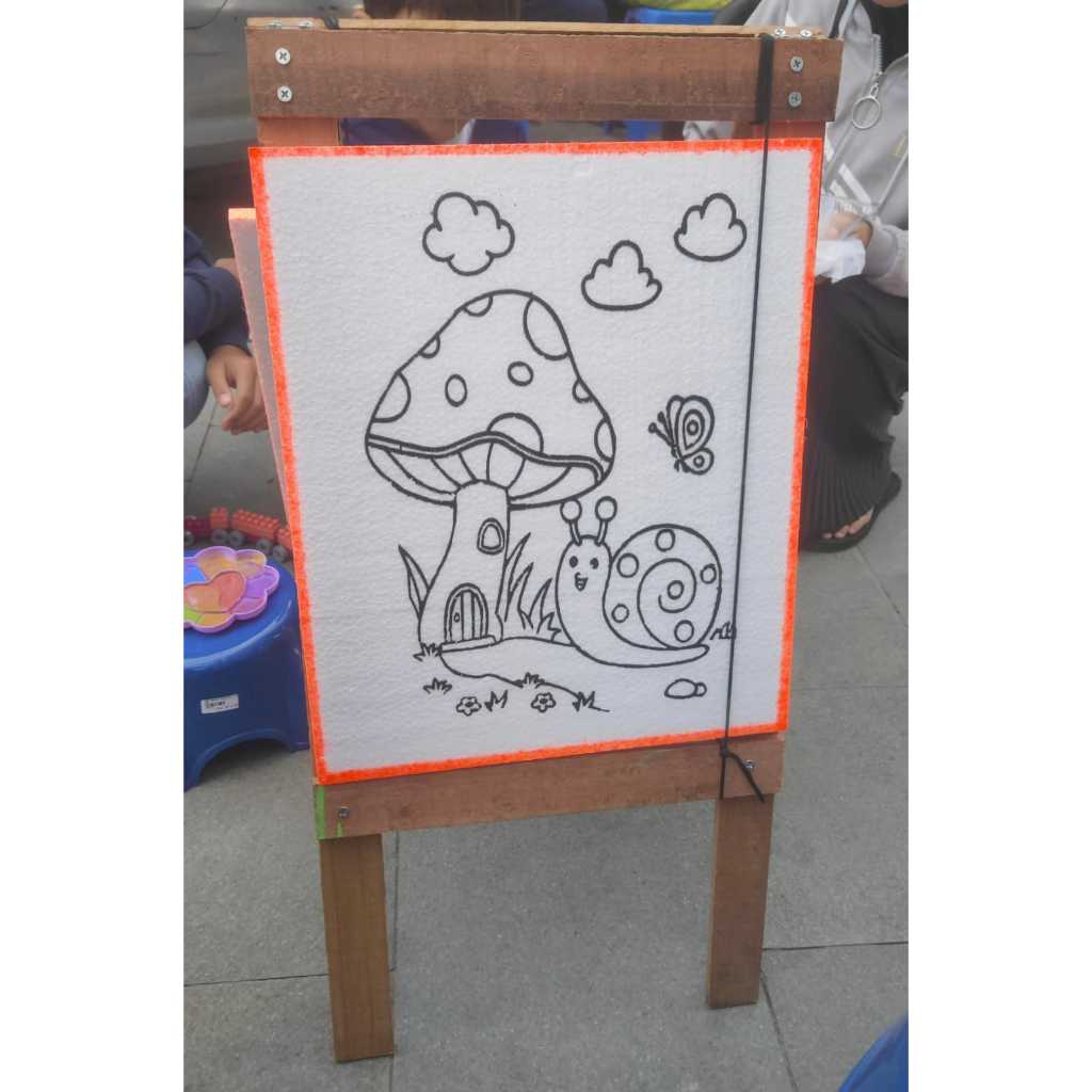 

Lukisan Styrofoam Mewarnai 33x40