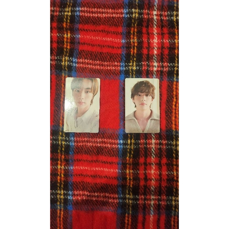 Ready Stock Photocard Double Side Deco Kit Jin Taehyung