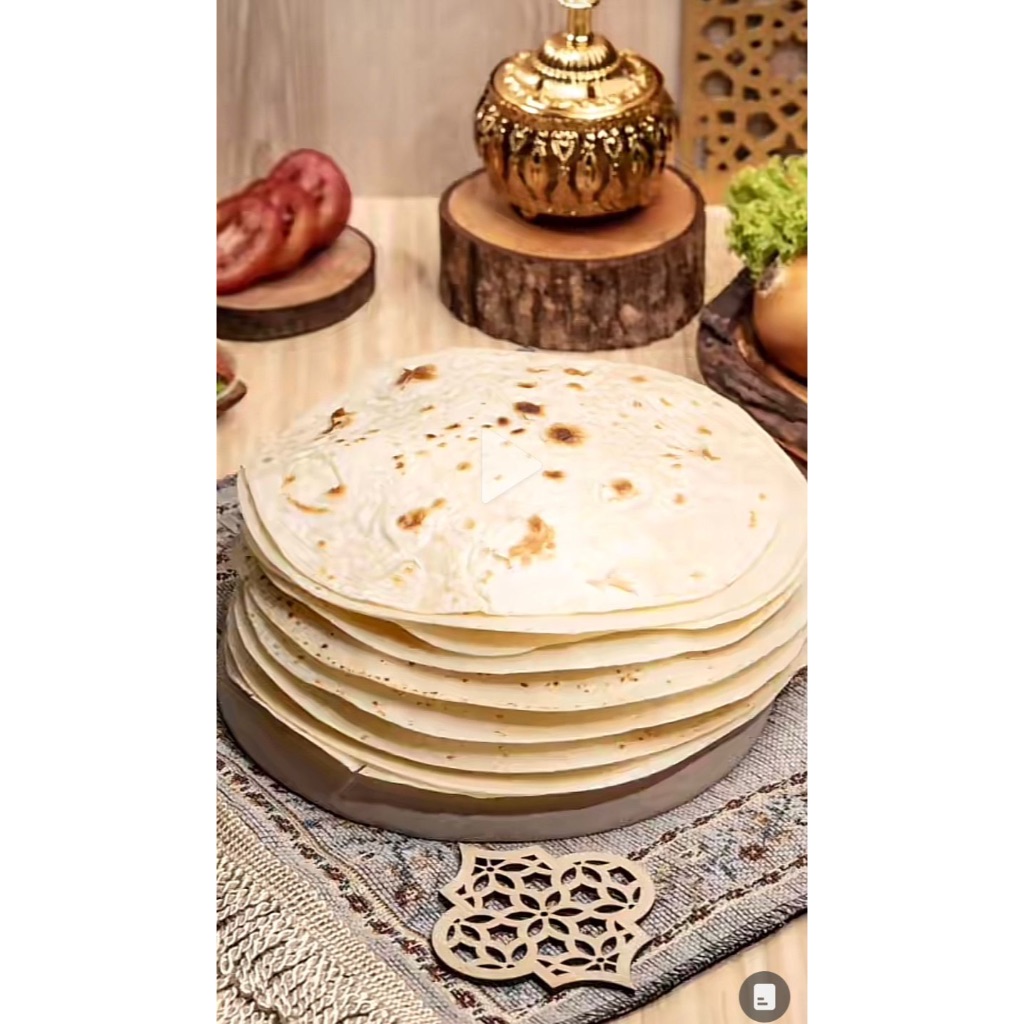 

Totilla kulit manis gurih 20cm isi 20pcs lembar makanan frozeen food