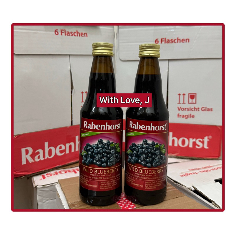 

RABENHORST WILD BLUEBERRY ORGANIC PURE JUICE ( 330 ML )