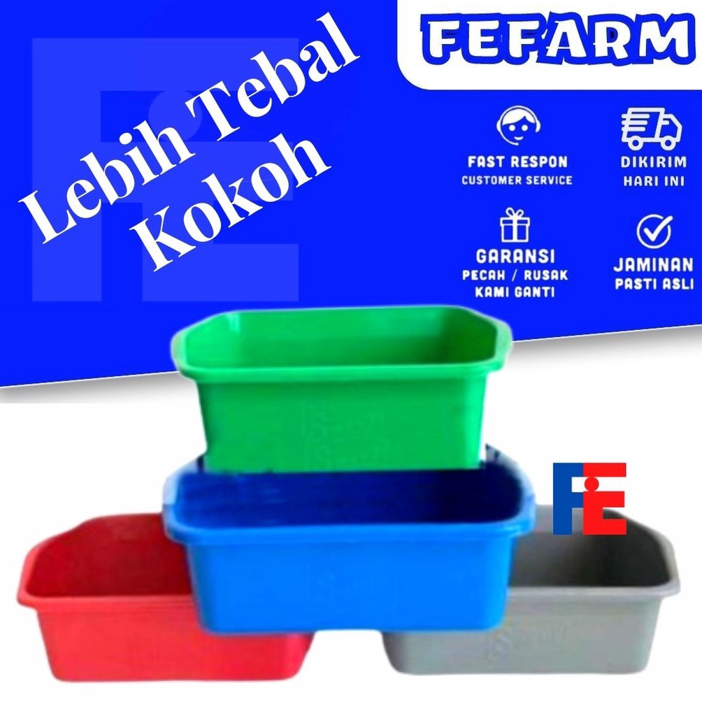 HEMAT Bak Pasir Kucing Litter Box Sedang  Bak Pasir kucing Besar  Bak pasir  Bak Cupang FEFARM