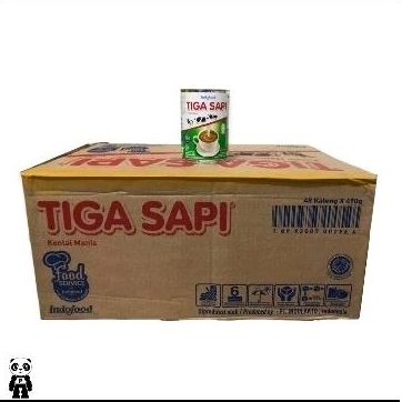 

Tiga Sapi Susu Kental Manis 490gr 1 DUS (ISI 48)