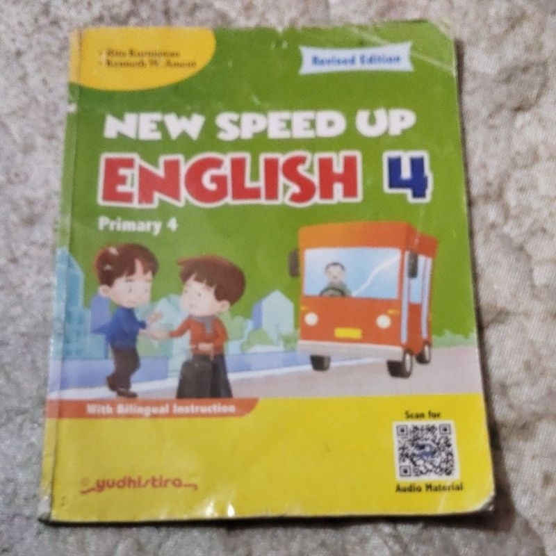 BUKU ORI BUKU NEW SPEED UP ENGLISH SD KELAS IV/4 PENERBIT YUDHISTIRA