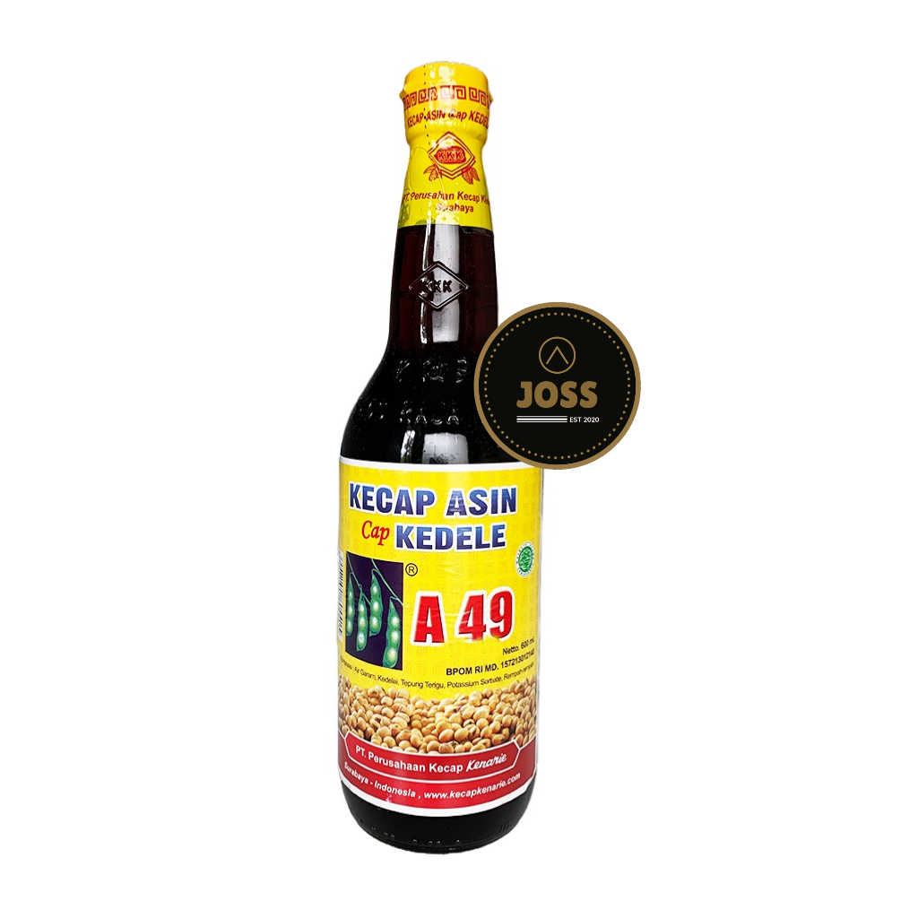

[KHUSUS INSTAN] Kecap Asin Kedelai Kedele Kenarie A49 600ml
