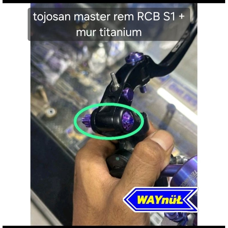 Tojosan master rem Rcb S1 titanium