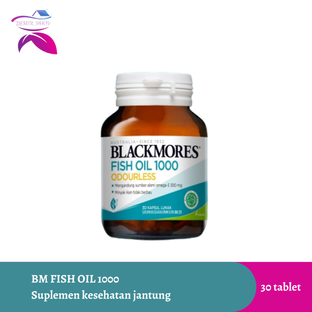 Blackmores Odourless Fish Oil 1000 (30)