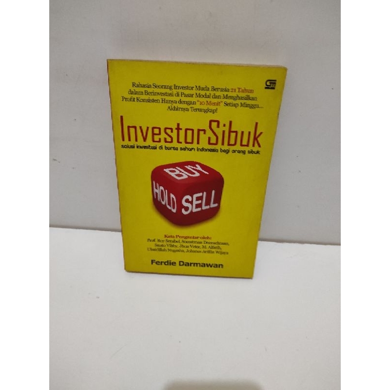 BUKU INVESTOR SIBUK - FERDIE DARMAWAN