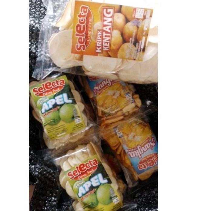 

Paket Oleh- Oleh Kripik Selecta @100gr Premium