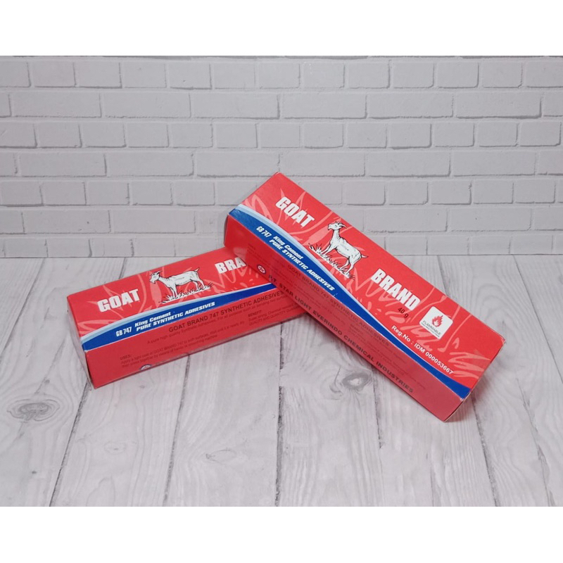 LEM CAP KAMBING TUBE 40 GR / LEM KAMBING ORIGINAL - GOAT