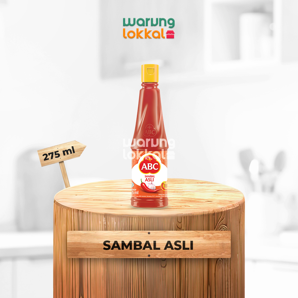 

ABC Sambal Asli 275ml - Warung Lokkal