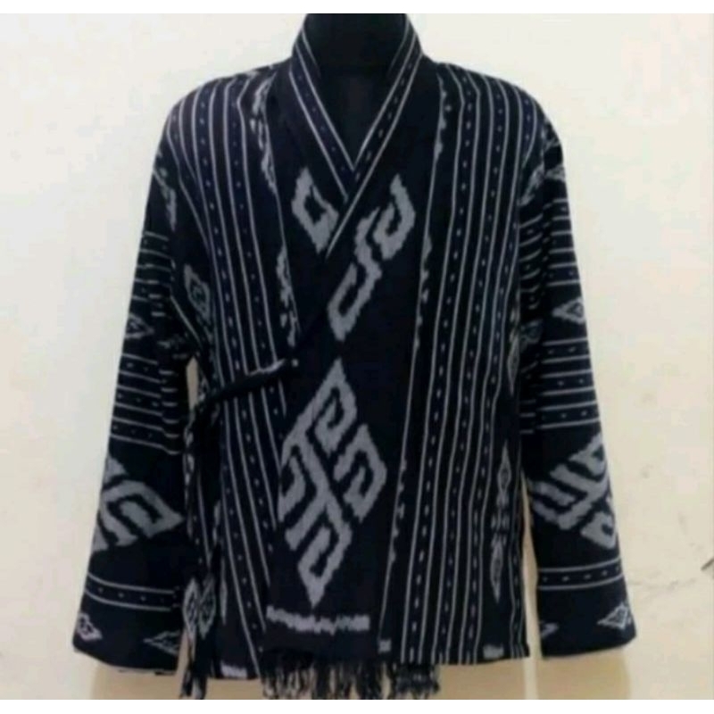 KIMONO TENUN ETNIK,KIMONO PRIA