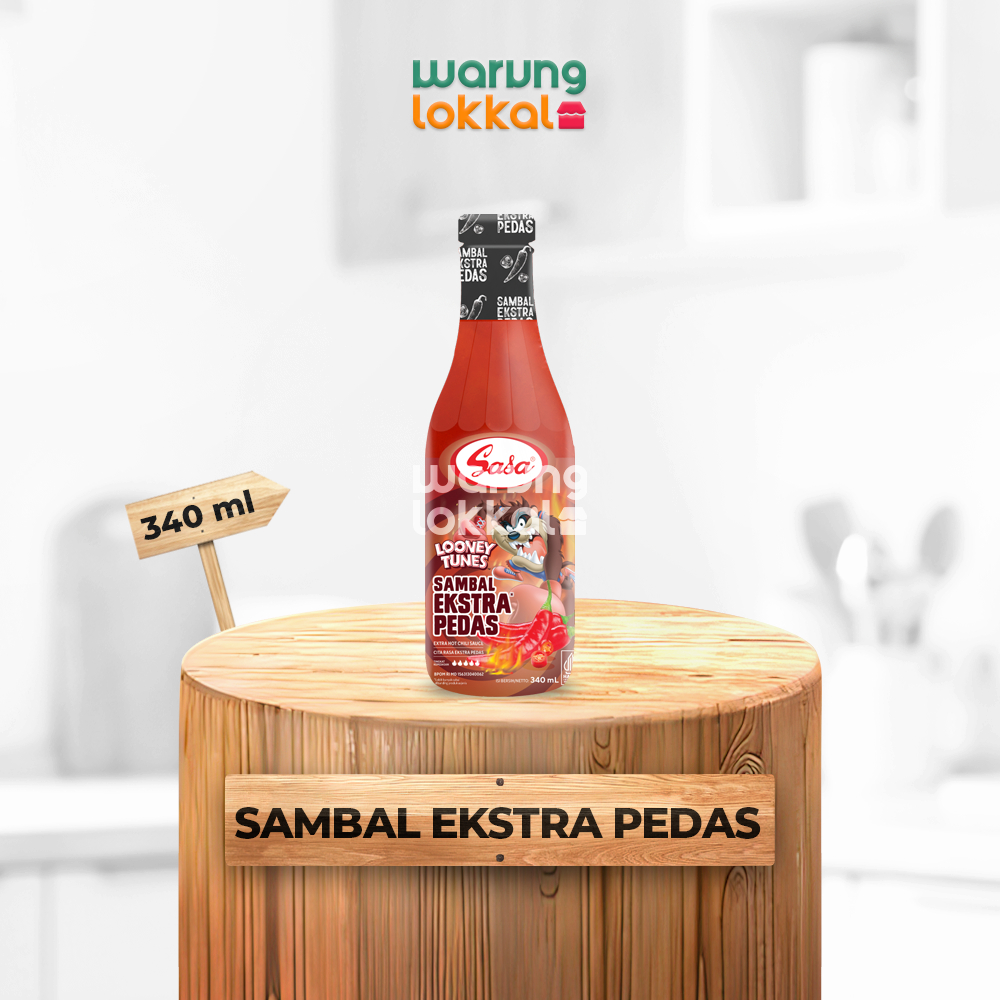 

Sasa Sambal Ekstra Pedas 340ml - Warung Lokkal