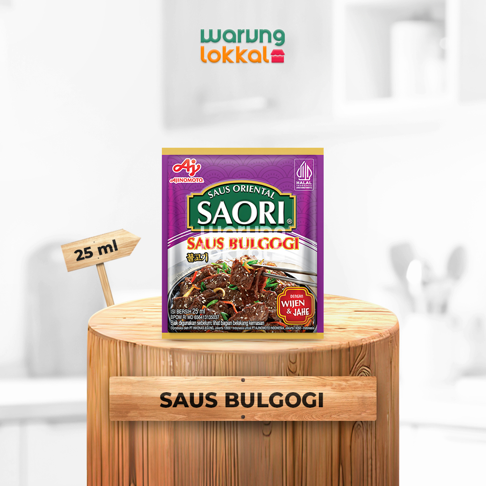 

Saori Saus Bulgogi 25ml - Warung Lokkal