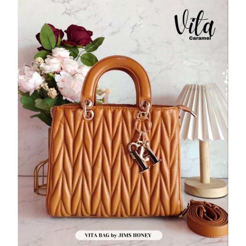 VITA BAG BY JIMS HONEY //TAS SELEMPANG WANITA//TAS ORI JIMS HONEY