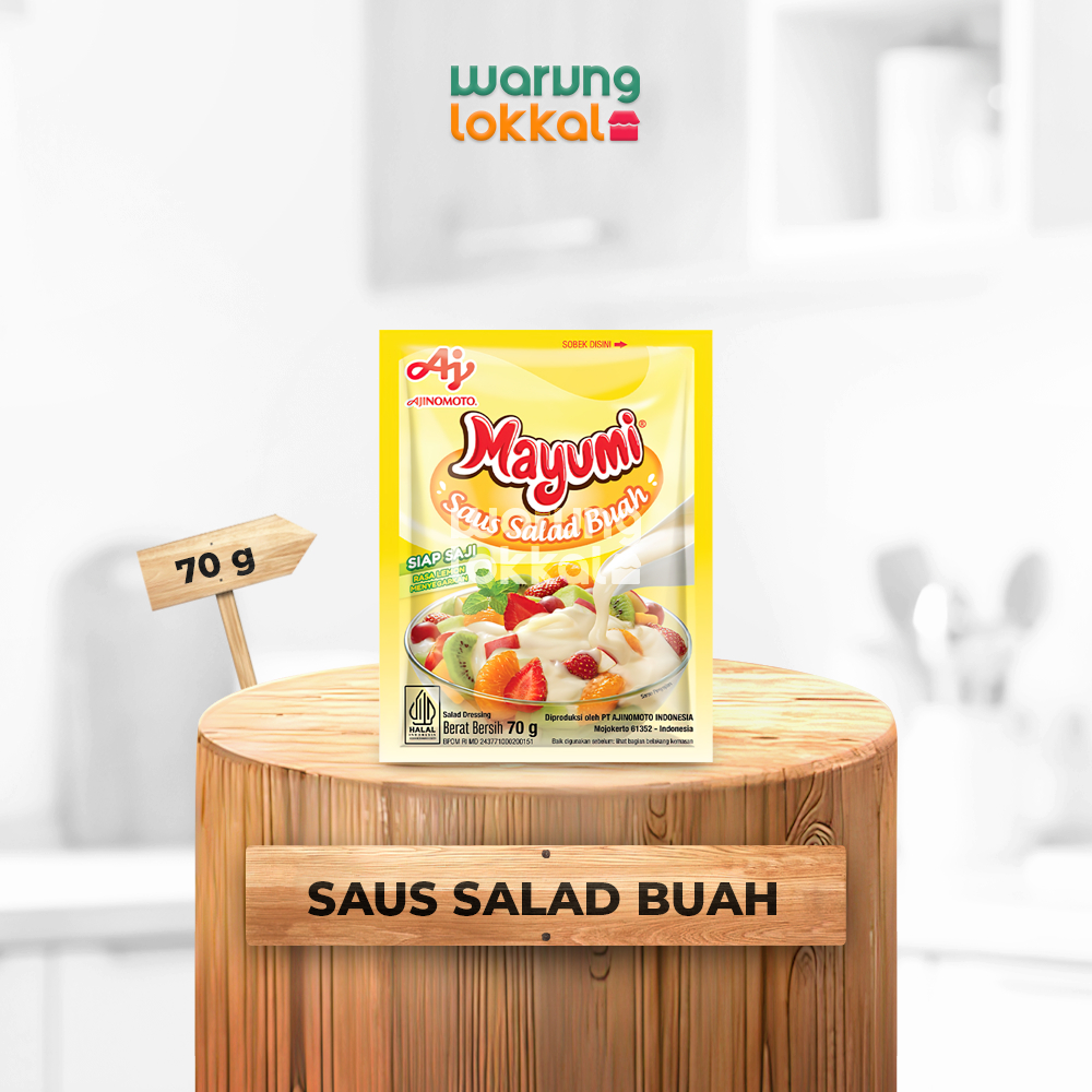 

Mayumi Saus Salad Buah 70g - Warung Lokkal