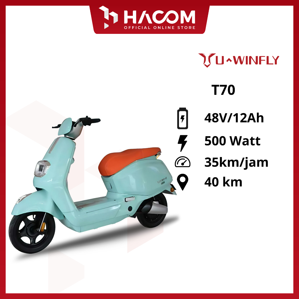 Sepeda Listrik UWINFLY T70 NEW