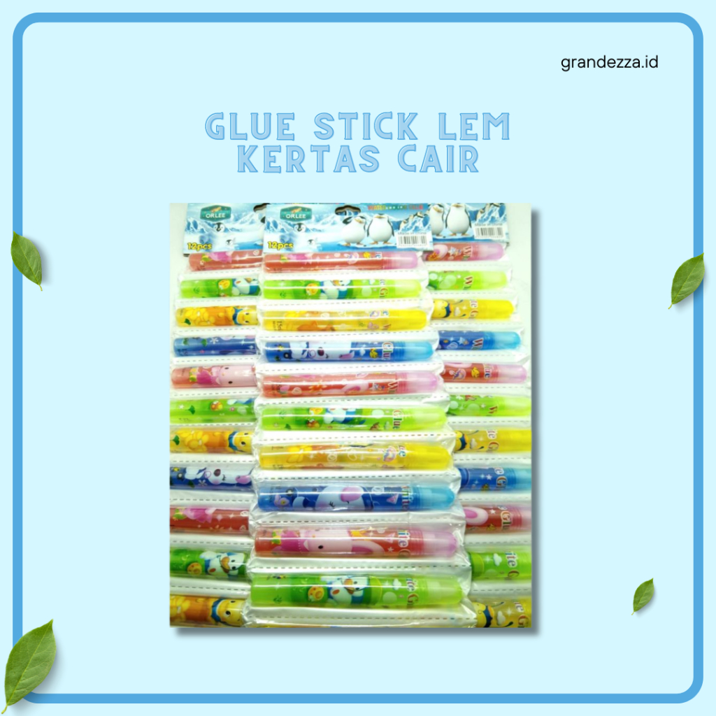 Glue Stick Lem Kertas Cair Orlee