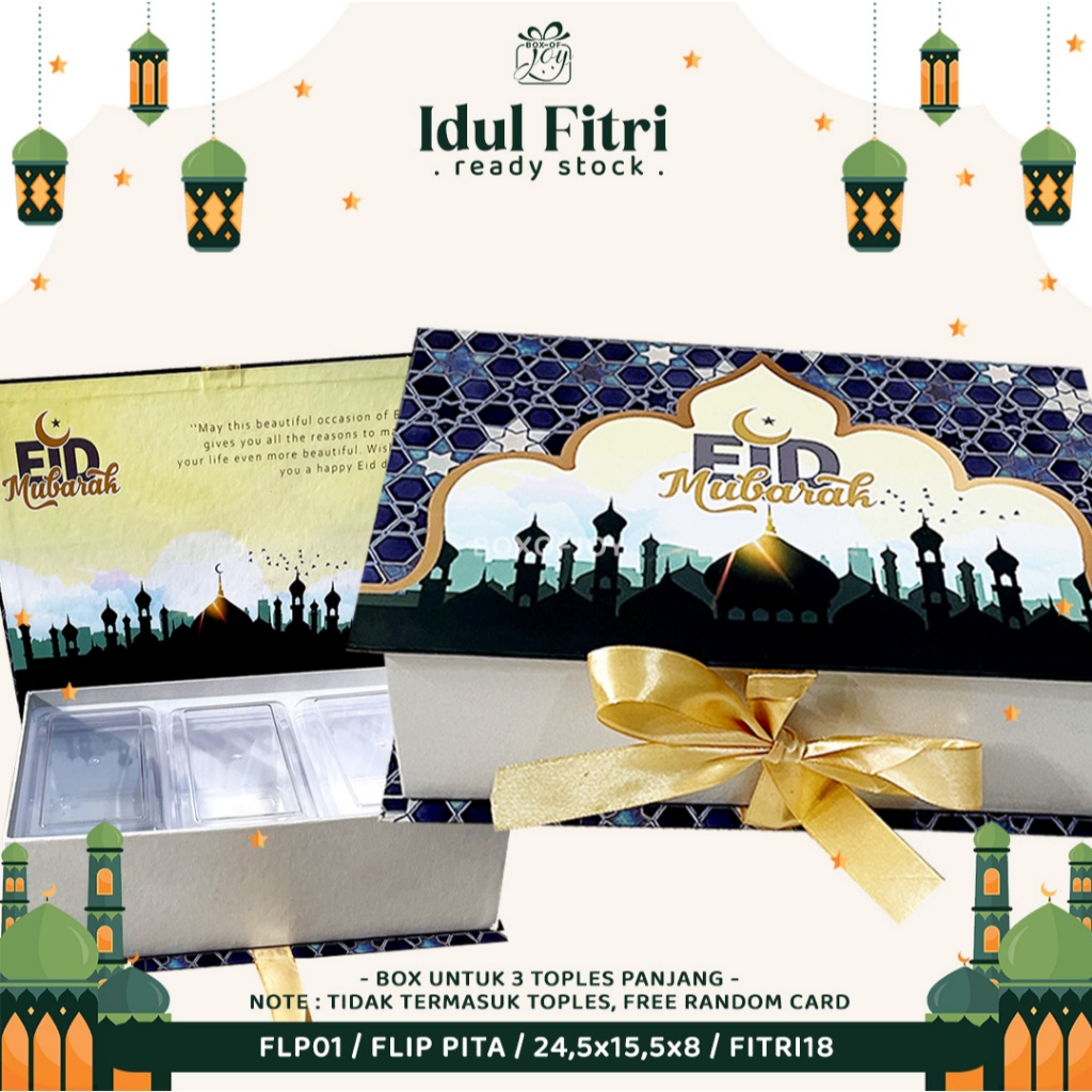 

IDUL FITRI BOX / FLP01 _ FLIP PITA _ 24,5x15,5x8