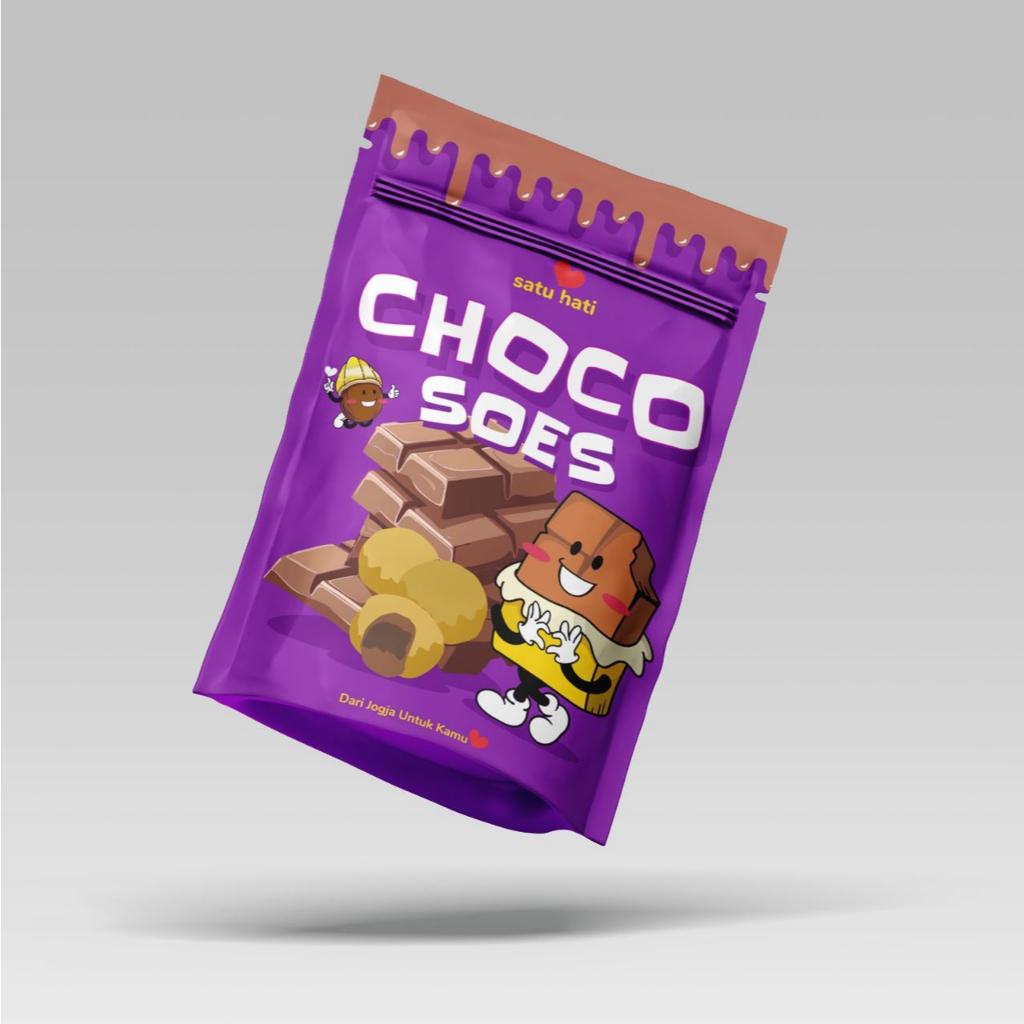 

Camilan Satu Hati Choco Shoes 100 gr l Snack Bakpia Satu Hati