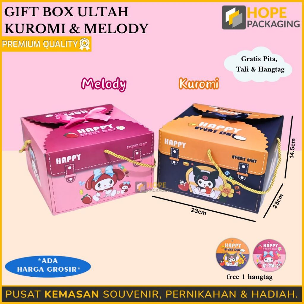

Kotak Kado Hadiah Anak Lucu / Gift Box Ulang Tahun/ Souvenir Lucu