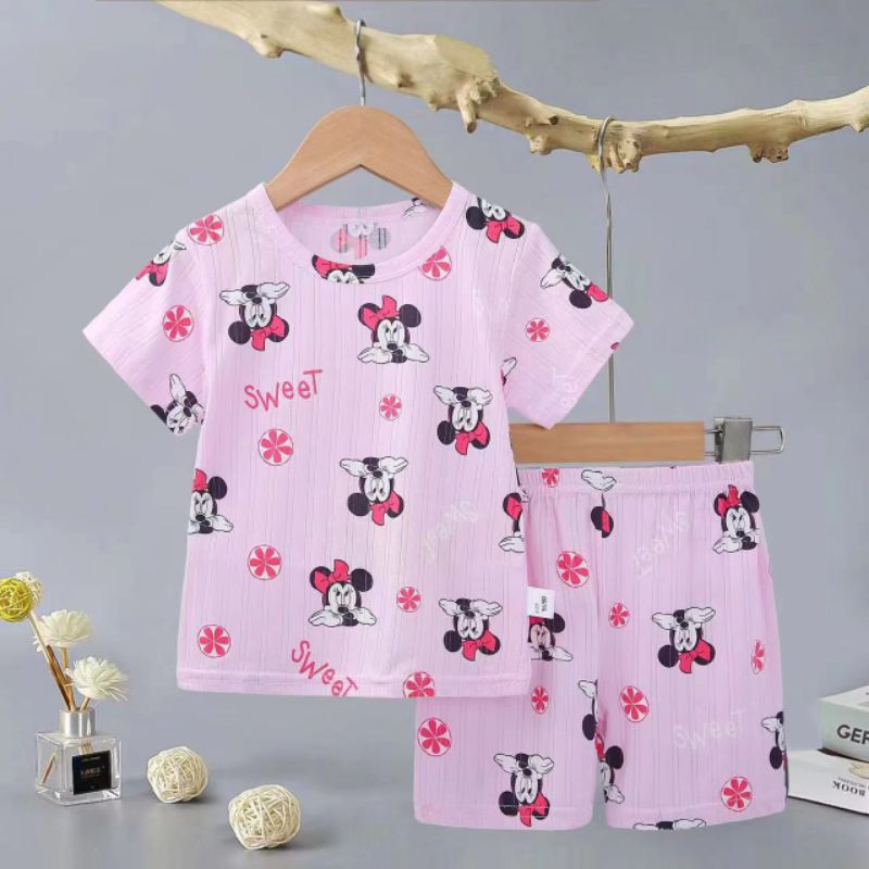 [READY STOCK] BAJU SET HP JIJIBEIER ANAK MICKEY SWEET