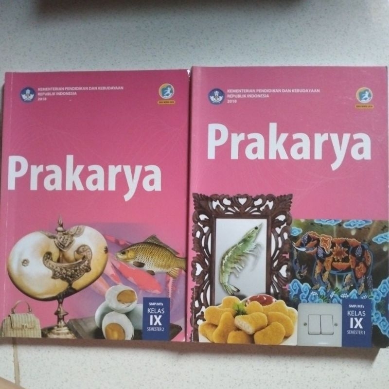 

Buku paket PRAKARYA kelas 9 / IX second