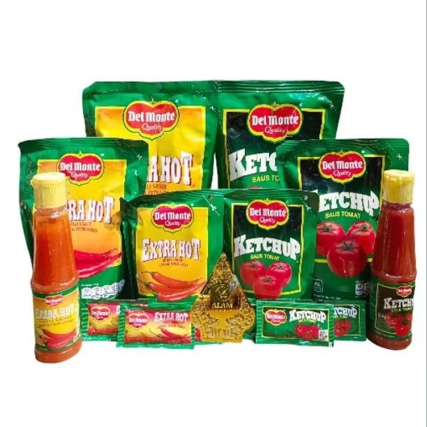 

DEL MONTE ExtraHot & Kethup Saus Tomat all varian size
