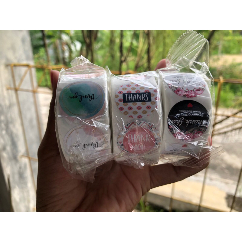 

sticker thankyou motif random