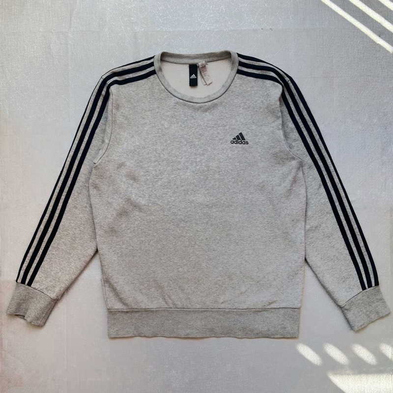 Adidas 3Stripe Crewneck Sweater