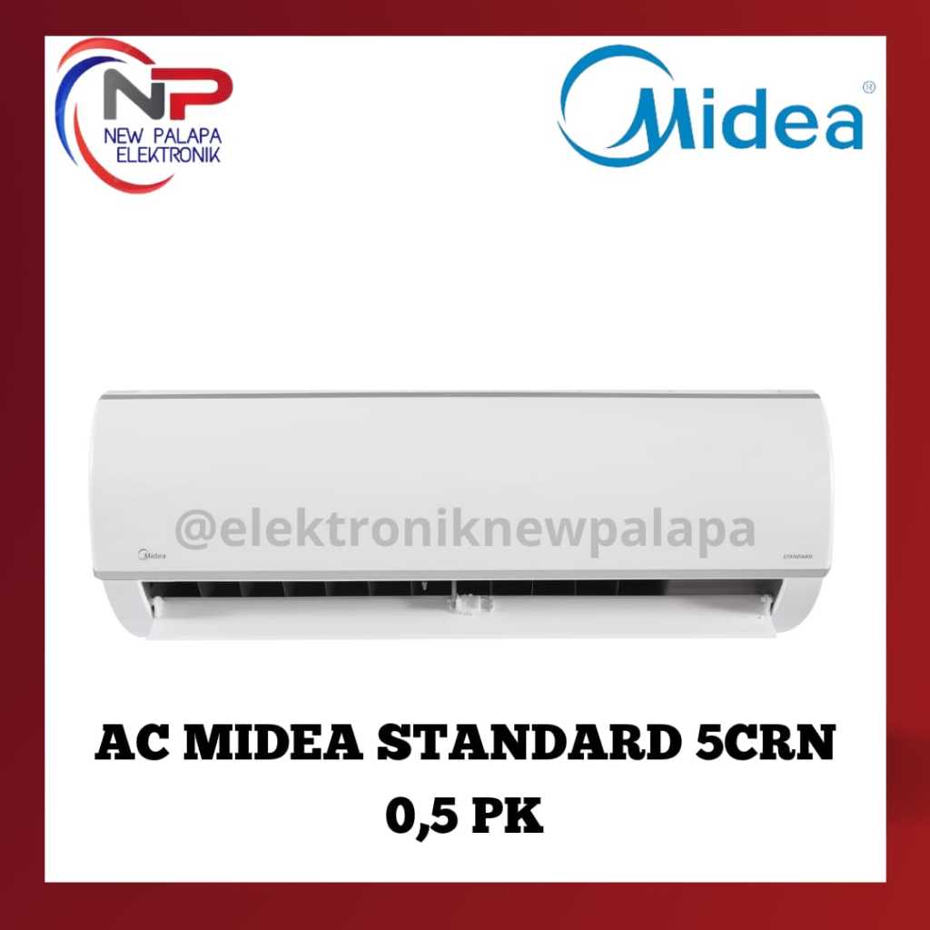 AC MIDEA 0,5PK ~ AC Standard 1/2 pk  MIDEA ~ AC MIDEA 05CRN