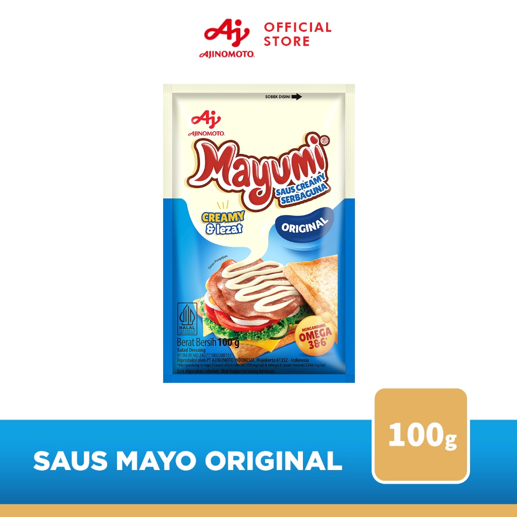 

MAYUMI® Mayonaise Saus Mayo Original 100g