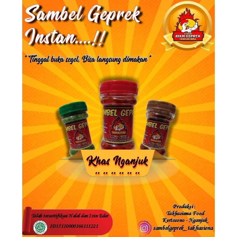 

sambal bawang, sambal ijo, sambal rebon
