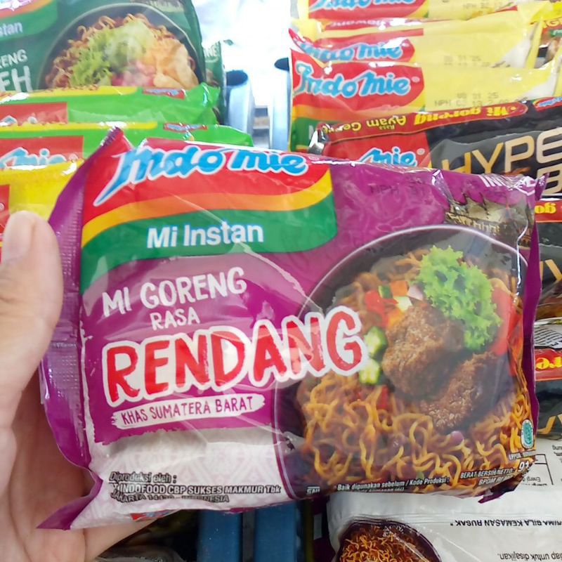 

Indomie goreng rendang