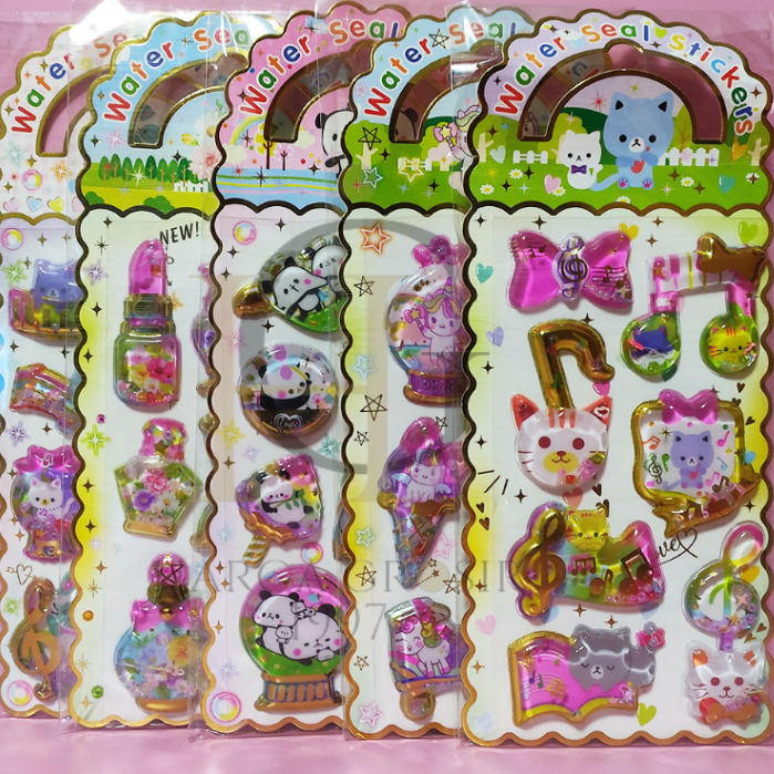 

STIKER TIMBUL 3D ISI AIR WATER SEAL STICKER TERMURAH ORIGINAL BAGUS LUCU IMUT KEKINIAN TERJANGKAU BISA COD