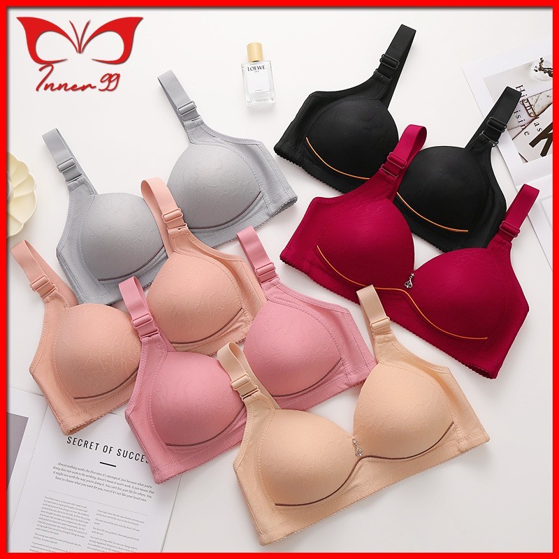 Inner99 Bra Jumbo Wanita Model Sexy Tanpa Kawat BH Terbaru 171
