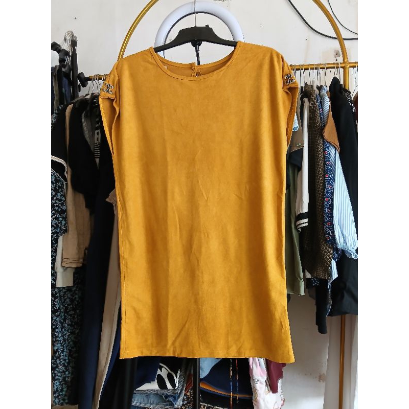 Dress#wanita#atasan#baju#santai#gaun