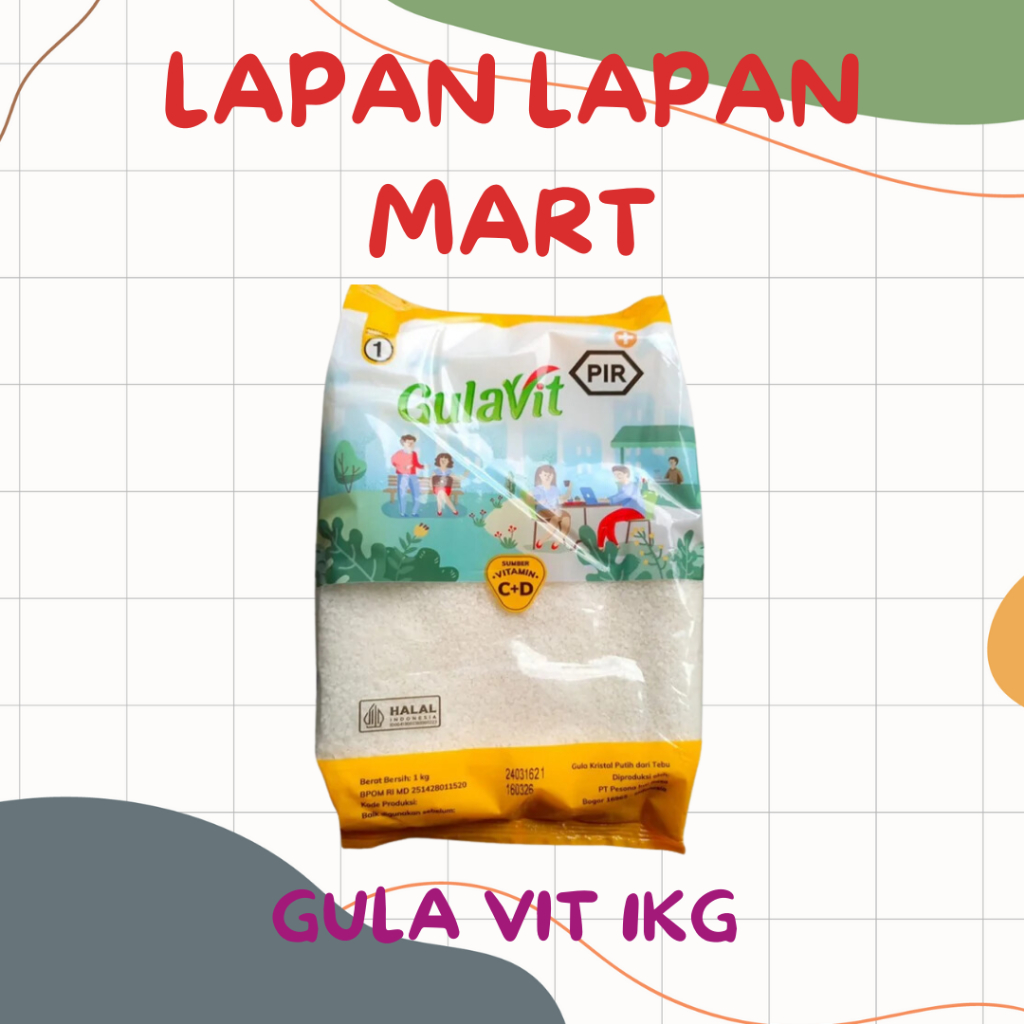 

Gula Vit 1kg