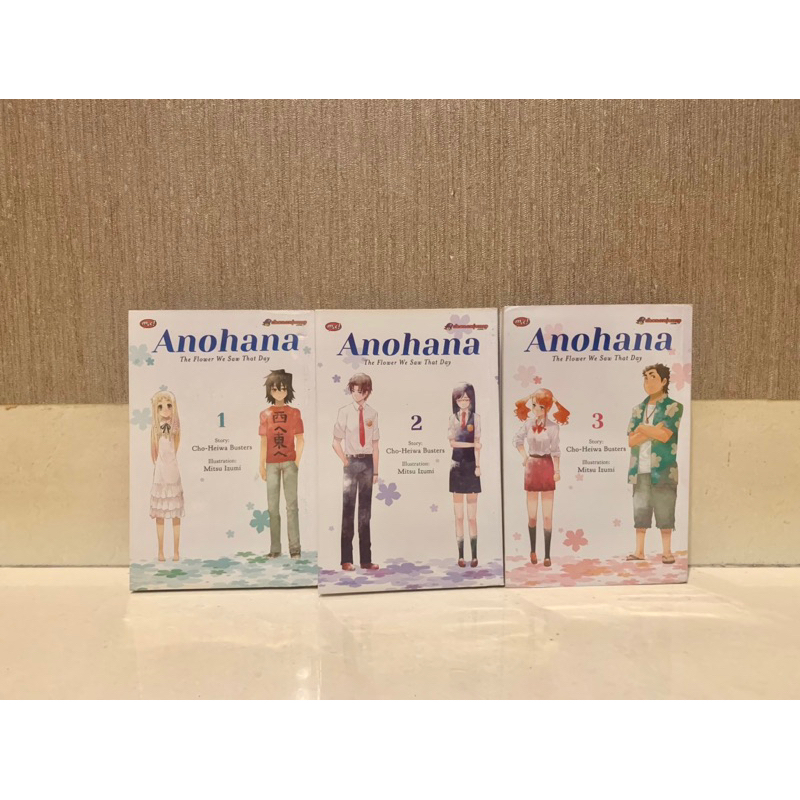 Set B - Komik Anohana 1,2,3 Tamat