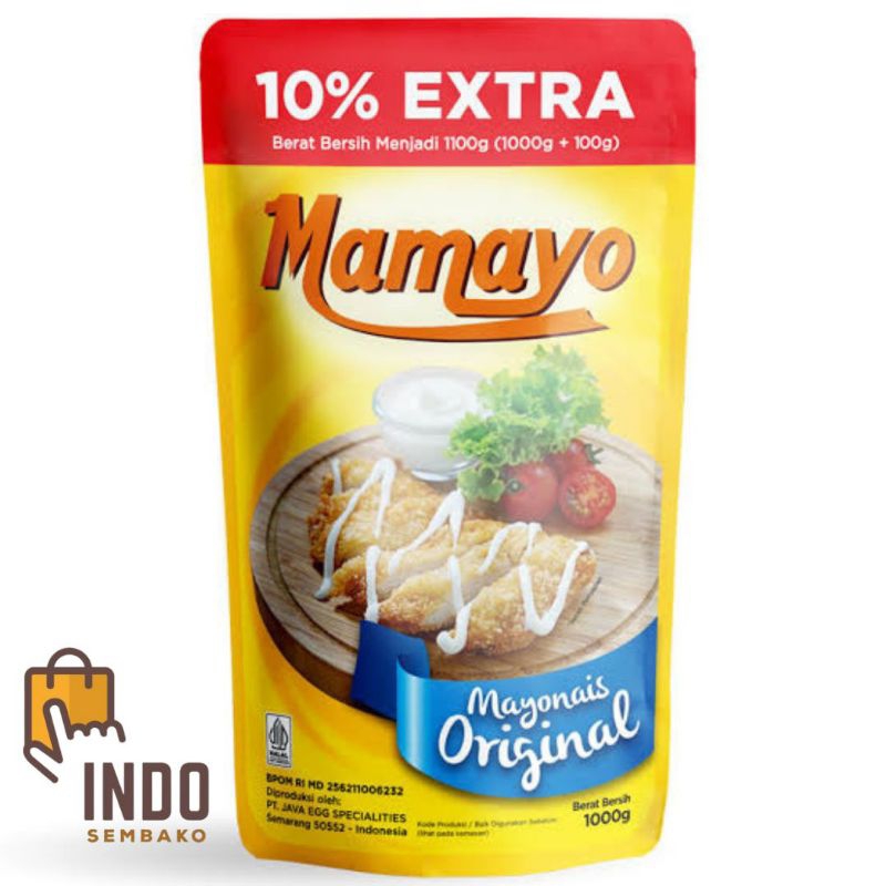 

Mayo Mamayo 1kg Satuan/ Mayonaise Mamayo 1kg satuan / Mayo Mamayo 1kg satuan