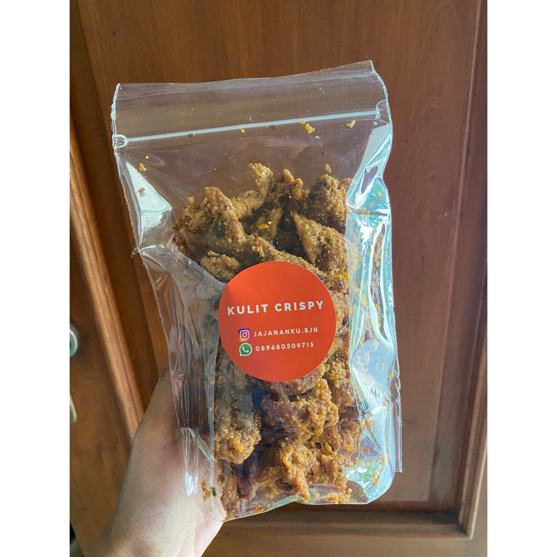 

200 GR KULIT AYAM CRISPY PEDAS DAUN JERUK