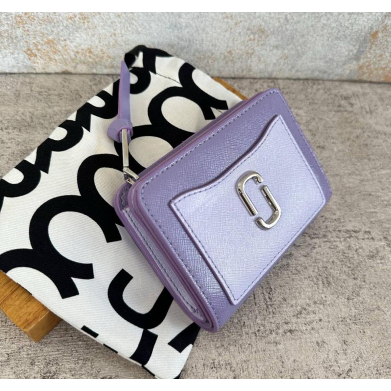 MJ The Utility Snapshot DTM Mini Compact Wallet lilac