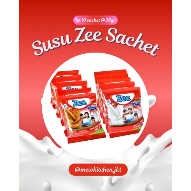 

SUSU ZEE RENCENG ISI 10 SACHET 38 GR