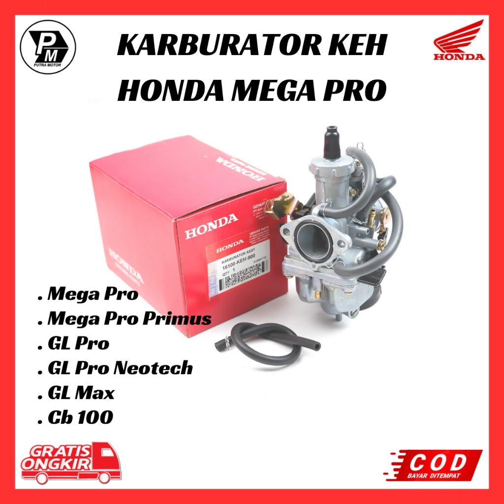 Karburator Honda KEH / Karbu Honda GL Pro / Karburator Karbu GL Pro / NEOTECH MEGA PRO LAMA KEH