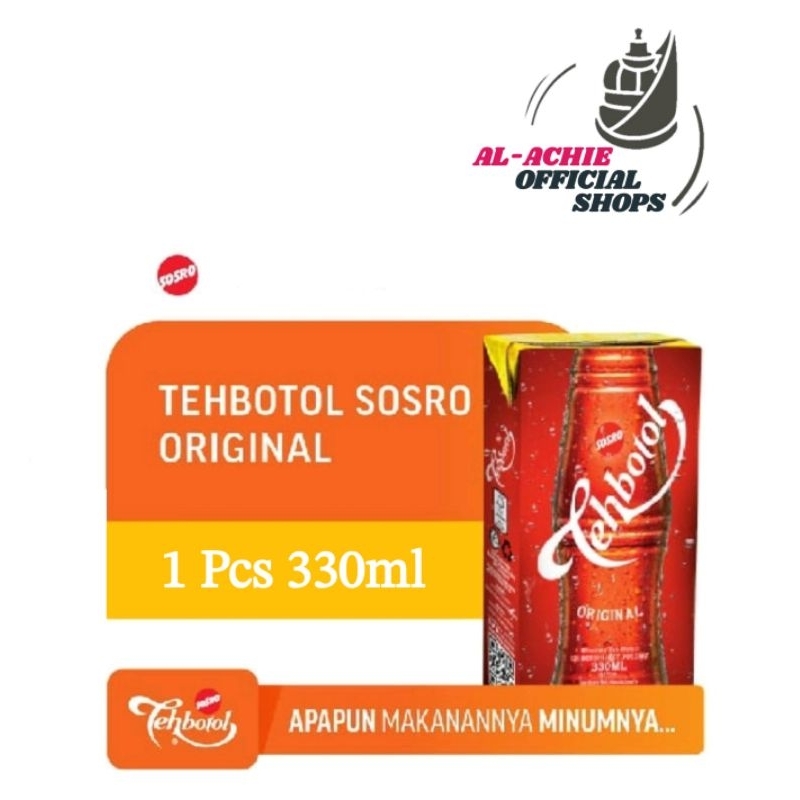 

Sosro Teh Botol Original Kotak 330ml - Minuman Teh Melati