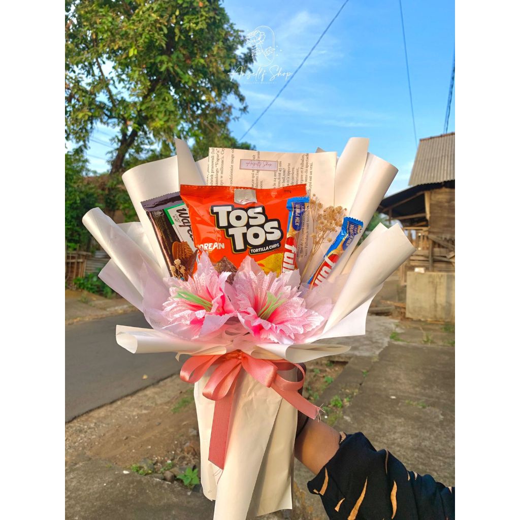 

Buket snack, buket jajan murah bisa custume,bisa request jajan/snack