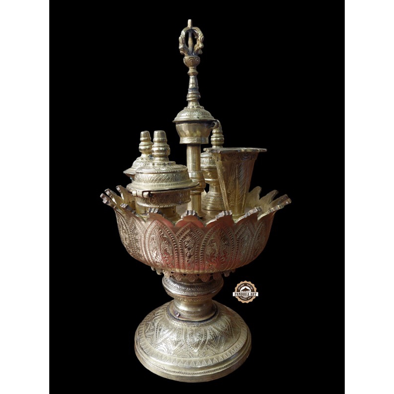 Kinangan Palembang ukir kuningan KUNO